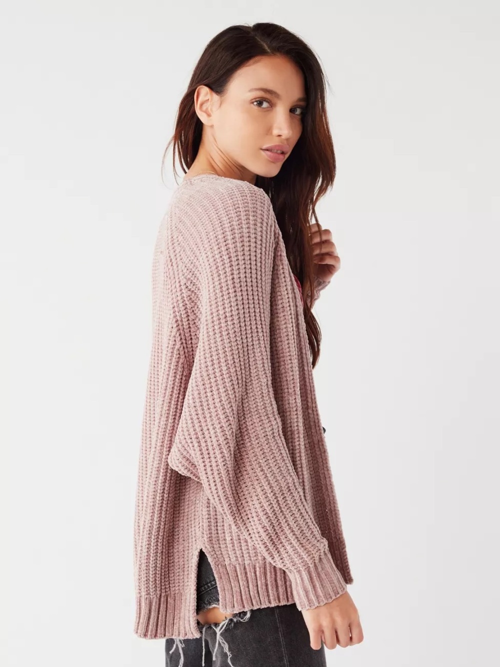 Urban Outfitters Plush Chenille Cardigan